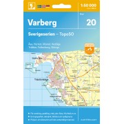 20 Varberg Sverigeserien 1:50 000